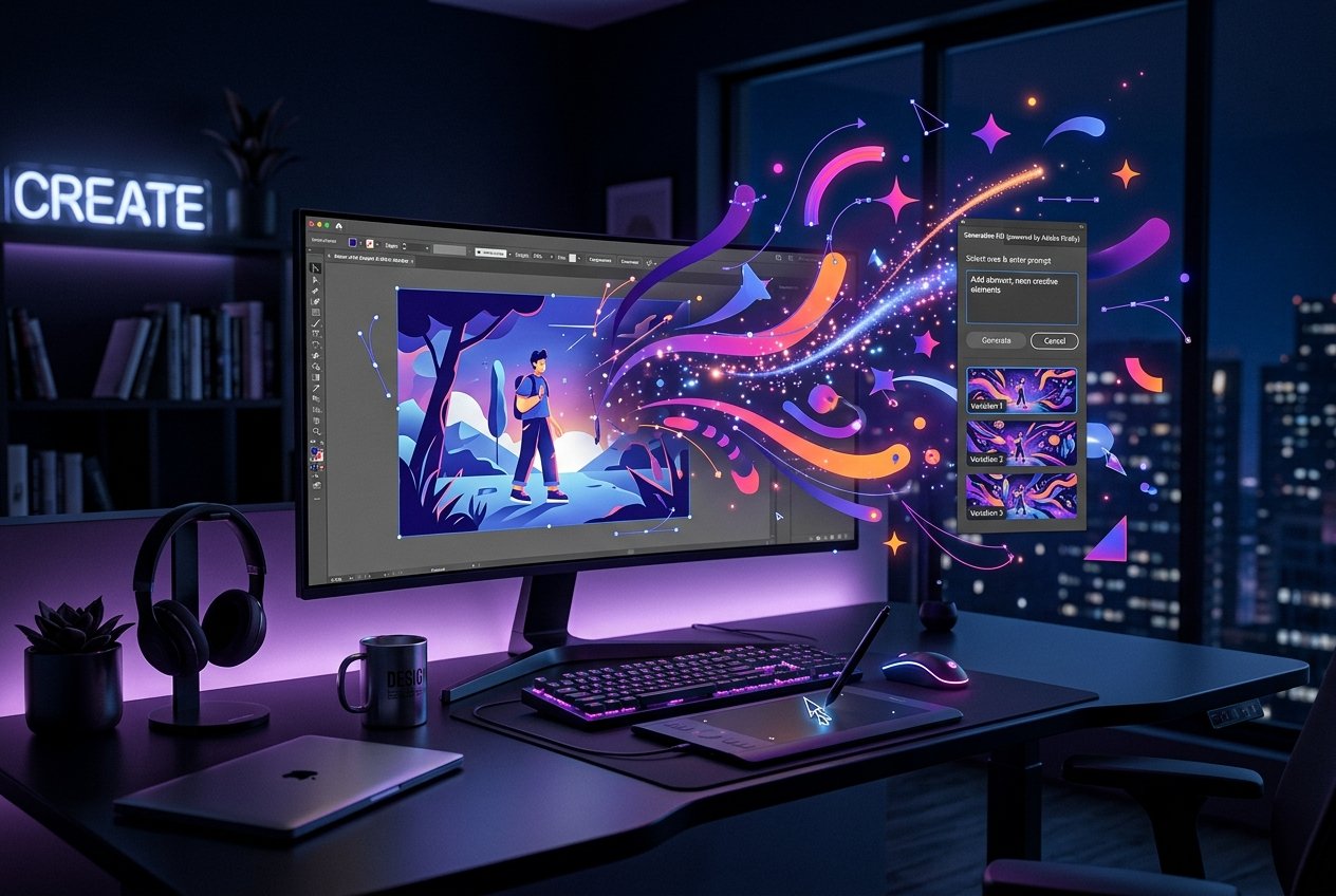 Adobe Firefly: AI Built Directly Into a Designer's Workflow