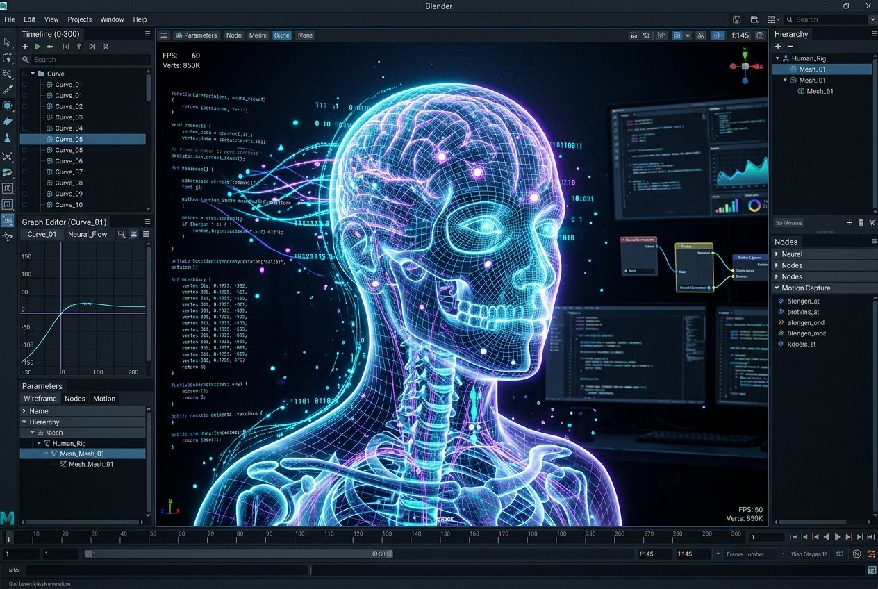 Digital Humans: The New Frontier for 3D Animators