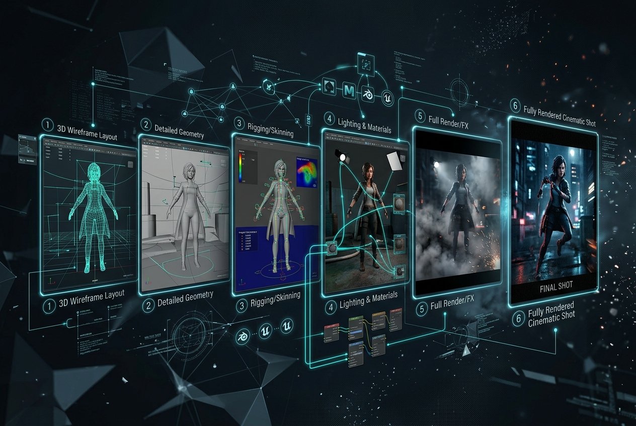 Pixar's Workflow Explained: How a Feature Actually Gets Made